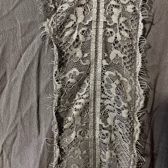 NWT O/S American Eagle Purple Sleeveless Lace Pullover Summer Dress - Picture 3 of 16